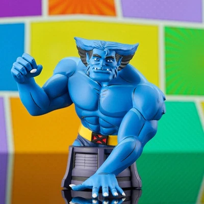 DIAMOND SELECT - X-Men: The Animated Series - Beast 1/7 Scale Limited Edition Bu - Image 1 of 4