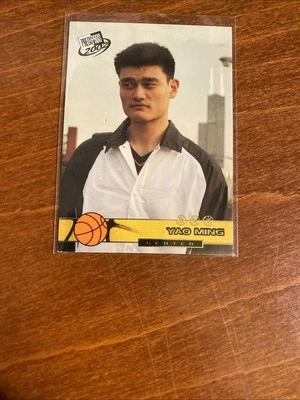 Tarjeta de baloncesto Press Pass Yao Ming 2002 #18 Foto 1 de 2