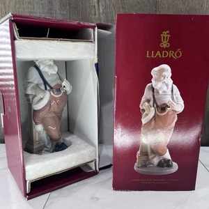 LLADRO FEINES PORZELLAN 8" FIGUR - SANTA'S BUSIEST HOUR #6779 NICHT MEHR PRODUZIERT NEUWERTIG - Bild 1 von 9