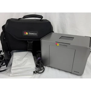 Epson PictureMate PM240 Personal Photo Lab Printer With Case & Accessories - Picture 1 of 9