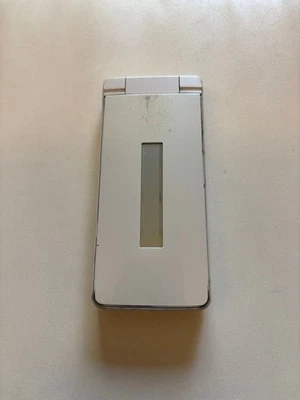 Teléfono abatible AQUOS Keitai 3 SHARP 805SH 806SH Softbank desbloqueado blanco sin SIM Foto 1 de 4