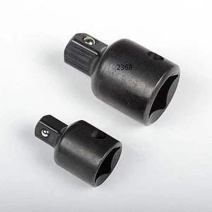 1/2 bis 3/8 STECKSCHLÜSSEL REDUZIERADAPTER - 2-teiliges Set - Bild 1 von 1