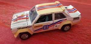 HOT WHEELS MEBETOYS 1/25 6799 FIAT 131 ABARTH RALLY BIANCO #9 VINTAGE - Foto 1 di 8