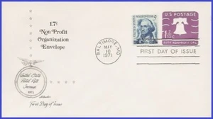 USA3 #U556 U/A ARTMASTER FDC Liberty Bell - Imagen 1 de 1