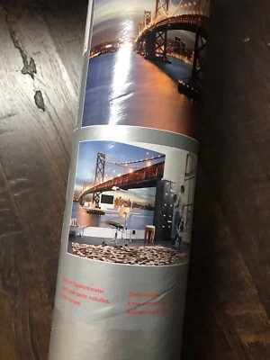 8-733 - Papel pintado mural Komar Scenics 2 Bay Bridge multicolor Komar Foto 1 de 4