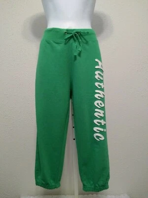 Auténtico Na Na Moda Para Mujer Verde Capri Elástico Corbata Cintura Talla L Foto 1 de 2