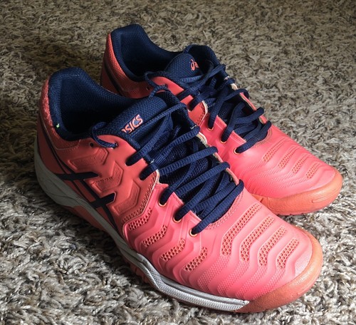 Scarpe da tennis ASICS unisex giovani GEL risoluzione 7 GS C700Y taglia 5 5