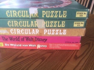 Bundle x 5 Waddingtons vintage circular jigsaw. Waterloo, military soldiers, car - Picture 1 of 23