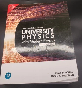 University Physics Sears and Zemansky 2017 14th Edition ISBN 9789332586284 - Imagen 1 de 8