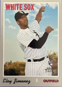 2019 Topps Heritage High Numbers RC #516 Eloy Jimenez White Sox - Foto 1 di 1