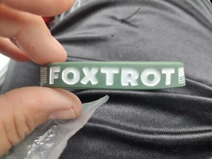 (FJB) 5-pack Foxtrot Juliet Bravo Bracelet Rubber Silicone Wristbands Olive Drab - Picture 1 of 3