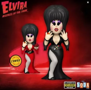 FUNKO EE  EXCL VINYL SODA ELVIRA FIGURE *CHANCE OF CHASE* CASE FRESH IN HAND! - Picture 1 of 4