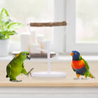  Parrot Wooden Perch Bird Playing Stand Paw Grinding Stick Indoor Toys