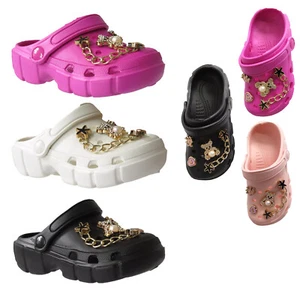 Kinder Kleinkind Strand Clogs Jungen Mädchen Sandalen Schuhe atmungsaktiv UK Größe 1-10 - Bild 1 von 22