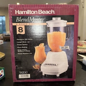 Hamilton Beach Blendmaster Blender, 58100 Brand New Sealed Vintage 1990s-2000s - Picture 1 of 6