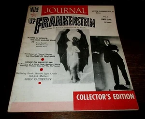 Journal of Frankenstein #1 (1959 New World Enterprises) VG-FN, Zacherley Karloff - Picture 1 of 4