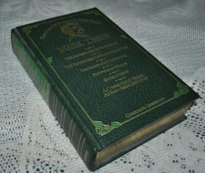 TREASURY of World Masterpieces MARK TWAIN Complete Unbridged HC 81 Leather Gold - Picture 1 of 3