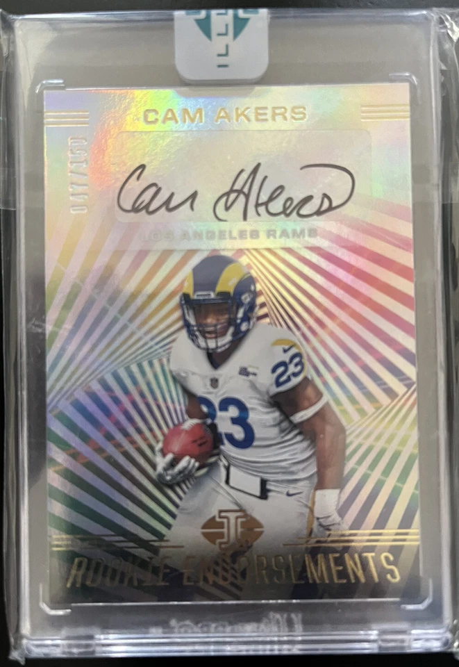 Cam Akers Panini Illusions Rookie Auto /150 Sealed - Image 1 of 1