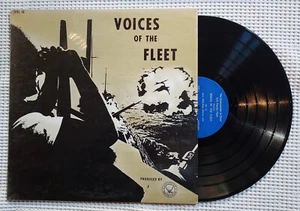 US NAVY VINYL LP Voices Of The Fleet Vol IX Original Mono Textured Cover Rare - Imagen 1 de 2