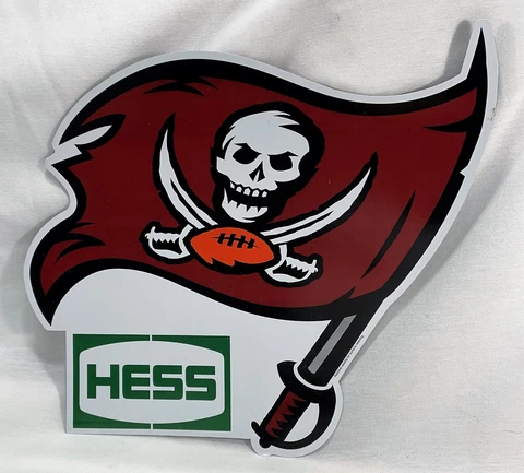 Tampa Bay Buccaneers Hess Car Truck Huge Magnet NFL Stadium Promo Bucs Cover