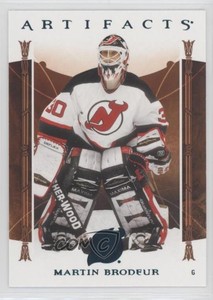 2022-23 Upper Deck Artifacts Legends Turquoise Martin Brodeur #168 HOF