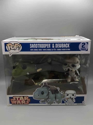Funko POP! Star Wars Blue Box Sandtrooper & Dewback Vinyl Figure Cover
