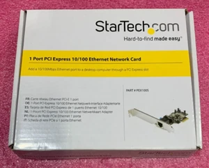 StarTech 1Port PCIExpress 10/100 Ethernet Network Interface Adapter Card PEX100S - Picture 1 of 3