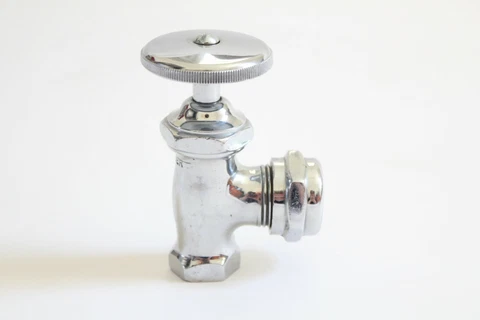 antique faucet shut off angle valve | glauber vtg art deco victorian plumbing Cover