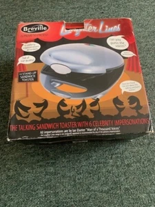 Breville Laughter Lines The Talking Sandwich Toaster 6 celebrity impersonations - Picture 1 of 10