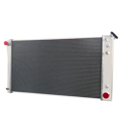 4-ROW ALUMINUM RADIATOR FOR CHEVROLET CAPRICE BUICK ROADMASTER 1992-1993 5.7L V8 Foto 1 de 4