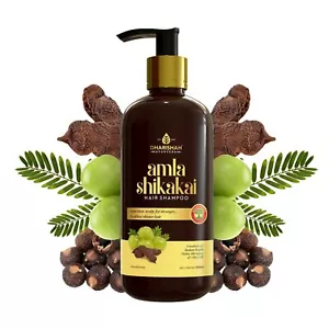 Dharishah Ayurveda Amla Reetha Shikakai Shampoo for Hair Growth Ayurvedic Anti H - Picture 1 of 7