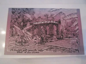 VINTAGE HOF DER ZWEI SCHWESTERN POSTKARTE - NEW ORLEANS - LOT 4 - OFC-C - Bild 1 von 2