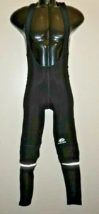 Voler Black Thermal Bib Base Layer Long Tights Men's Sz XS  - Picture 1 of 11