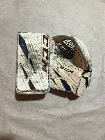 Colorado Avalanche Signed Philipp Grubauer Game Issued Glove and Blocker Cover