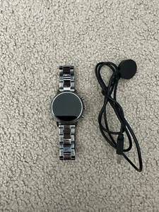 Montre connectée Fossil FTW4024 Gen 5 44 mm en acier inoxydable - acier inoxydable fumé - Photo 1 sur 3