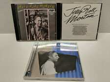 Lot of 3 Jelly Roll Morton Music CDs - Last Sessions, Volume 3, Great Originals