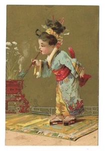 Chinoise Pipe Costume - Chomo Scala - Trade card - Picture 1 of 2