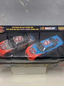 1989-1999 Richard Petty 43 Racing Champions  Stock Car &Silver Chromes Stock Car - Picture 1 of 11