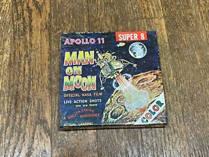 Castle Films Super 8 SEALED Movie -Apollo 11 Man on Moon NASA - Color