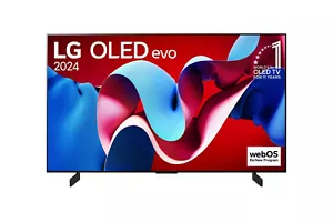 LG OLED42C47LA - TV OLED 107 cm (42") classe diagonale serie C4 - OLED evo - - Foto 1 di 11