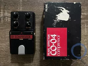 Pearl CO-04, Compresor, Hecho en Japón, Años 80, Boxeo Original, Pedal Vintage - Imagen 1 de 7