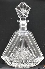 Godinger Dublin Crystal Triangle Whiskey Decanter