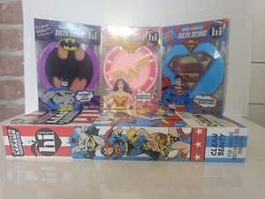 Juego Liga de la Justicia América + Batman, Superman y Mujer Maravilla ¡Bombas de baño! 4 piezas - Imagen 1 de 11