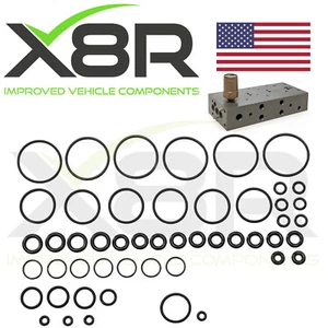 RANGE ROVER P38 EAS AIR SUSPENSION VALVE BLOCK VITON O RING REPAIR FIX KIT - Foto 1 di 12