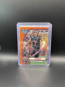 #/25 2024 Bowman University Chrome - #191 TJ Finley Orange Shimmer (RC) - Imagen 1 de 1