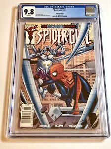 2001 SPIDER-GIRL #32 1ST APPEARANCE OF MC2 SPIDER-MAN NEWSSTAND POP 2 CGC 9.8 WP