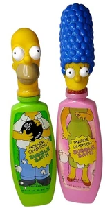Vintage 1990er The Simpsons Marge und Homer Kaugummi Schaumbad nie geöffnet  - Bild 1 von 11
