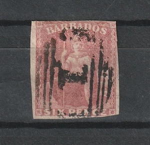 Barbados Scott # 8 usado - Imagen 1 de 2