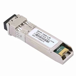 AIQ-YP19012 SFP-10G LR 10KM 10 Gigabit Single Mode Dual Fiber Transceiver Op NEW - Afbeelding 1 van 10