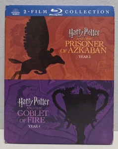 Harry Potter and the Prisioner of Azkaban/Goblet of Fire (Blu-ray, 2-Disc Set) - Imagen 1 de 4